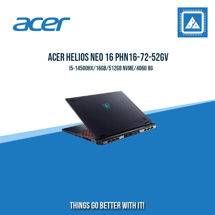 ACER HELIOS NEO 16 PHN16-72-52GV I5-14500HX/16GB/512GB | BEST FOR STUDENTS AND FREELANCER ACER HELIOS NEO 16 PHN16-72-52GV I5-14500HX/16GB/512GB | BEST FOR STUDENTS AND FREELANCER